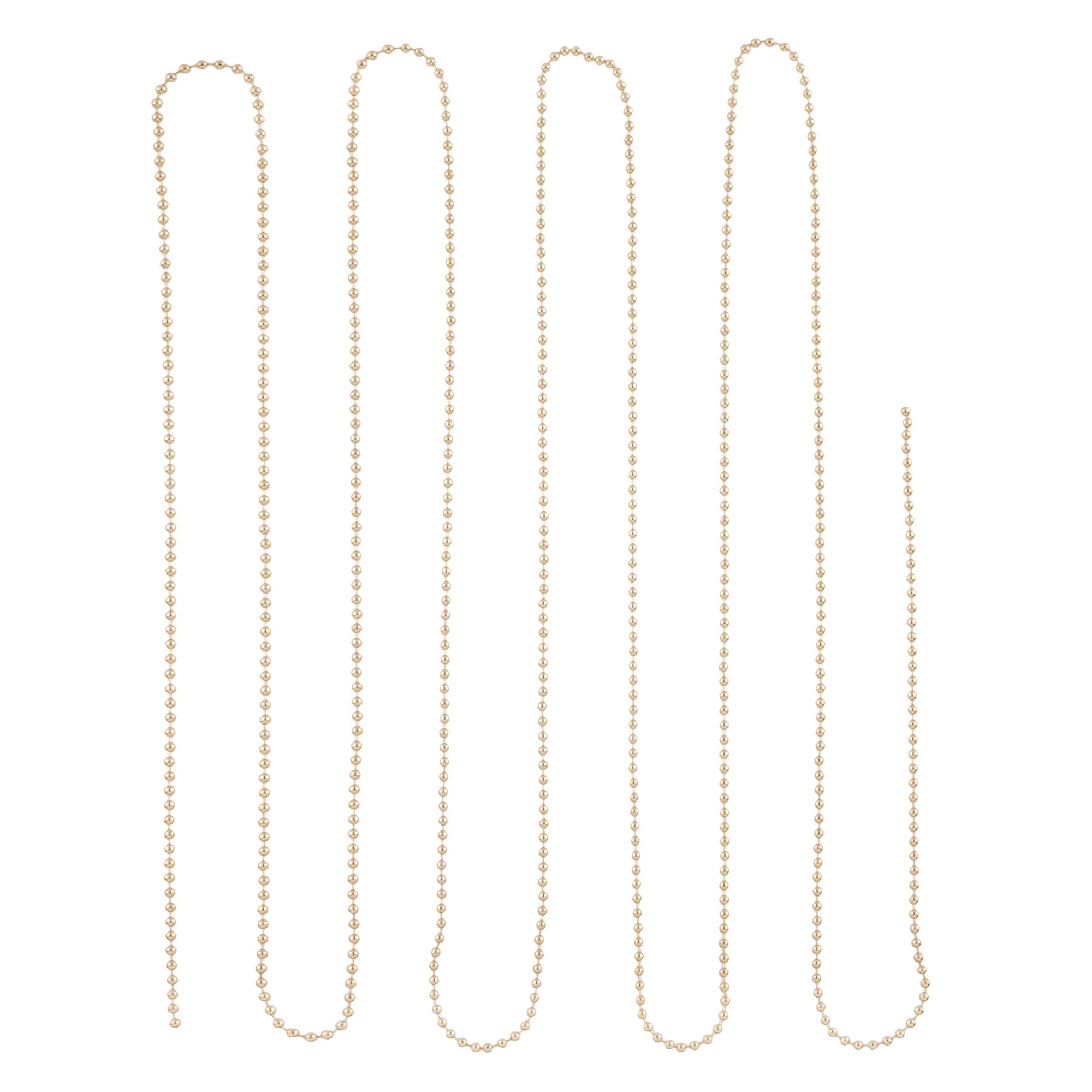 72" Gold Ball Necklace Chain by Bead Landing™